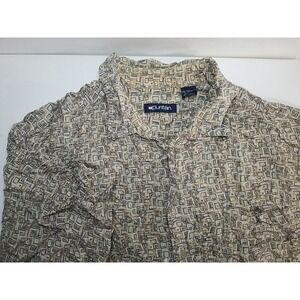Puritan Hawaiian‎ Shirt Mens Button Up Short Sleeve 3XL Rayon